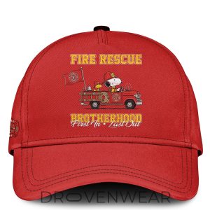 Snoopy Fire Rescue Brotherhood Personalized Hoodie 2026 by Drovenwear.com