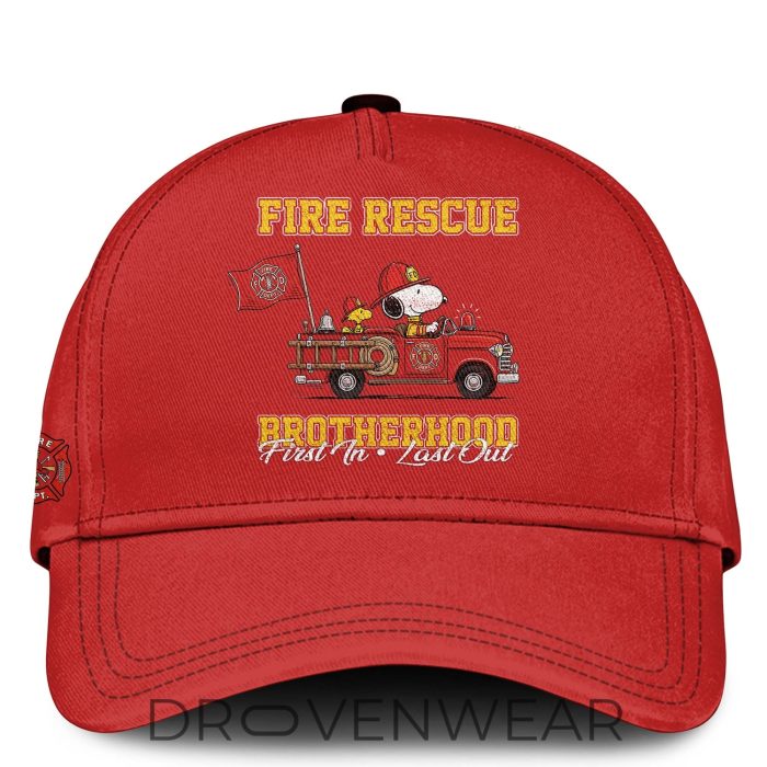Snoopy Fire Rescue Brotherhood Personalized Shirt 2026 - Image 2