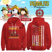 Snoopy Firefighter Always Ready Personalized Hoodie 2026