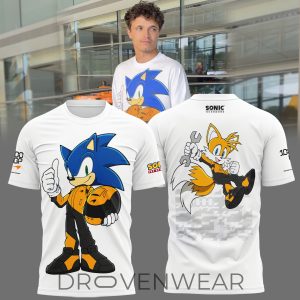 Sonic x McLaren F1 Florida GP 1000th Special Edition Shirt by Drovenwear.com