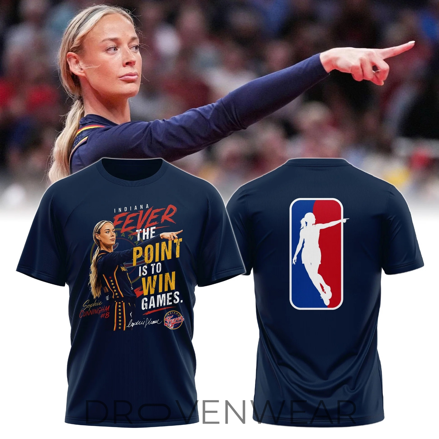 Sophie Cunningham The Point Is to Win Games T-Shirt Sophie Cunningham The Point Is to Win Games T-Shirt