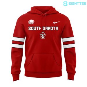 South Dakota Coyotes Football 2026 Limited Edition Hoodie by Eighttee.com