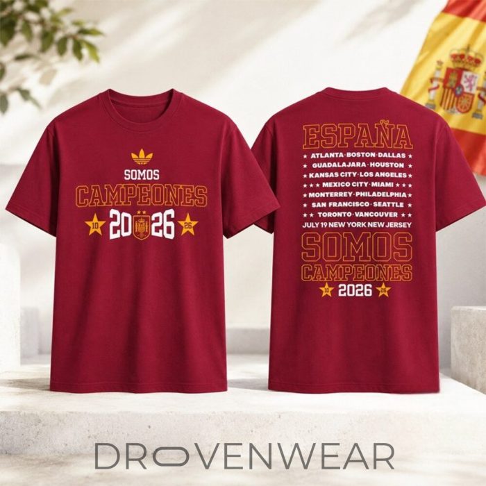 Spain FIFA World Cup 2026 Champions Somos Campeones Limited Edition Shirt - Image 2