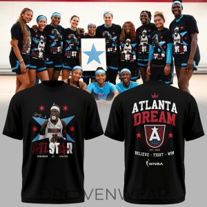 Special 2026 Angel Reese WNBA All Star Atlanta Dream TShirt by Drovenwear.com