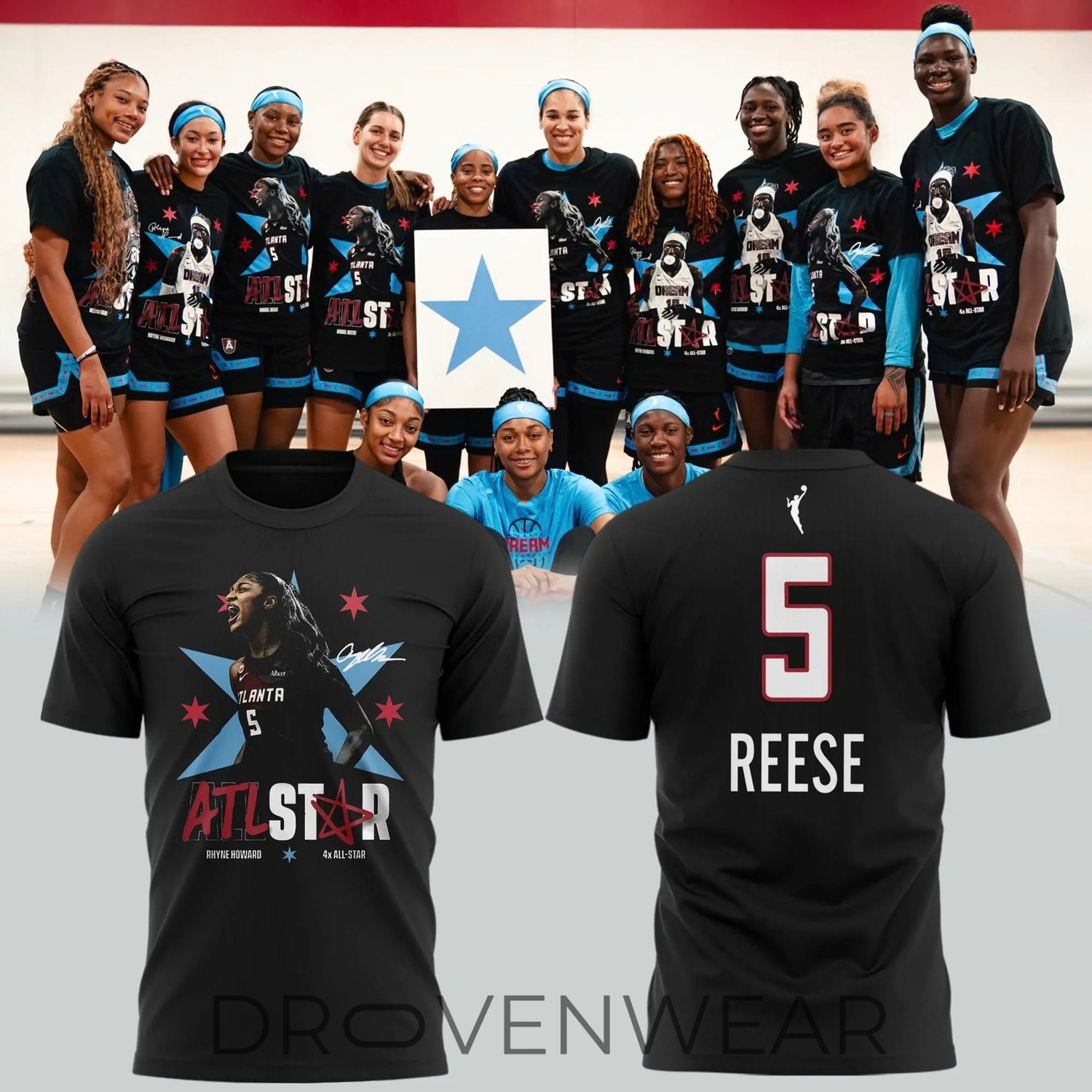 Special 2026 Angel Reese WNBA All Star Atlanta Dream TShirt V2 Special 2026 Angel Reese WNBA All Star Atlanta Dream TShirt V2