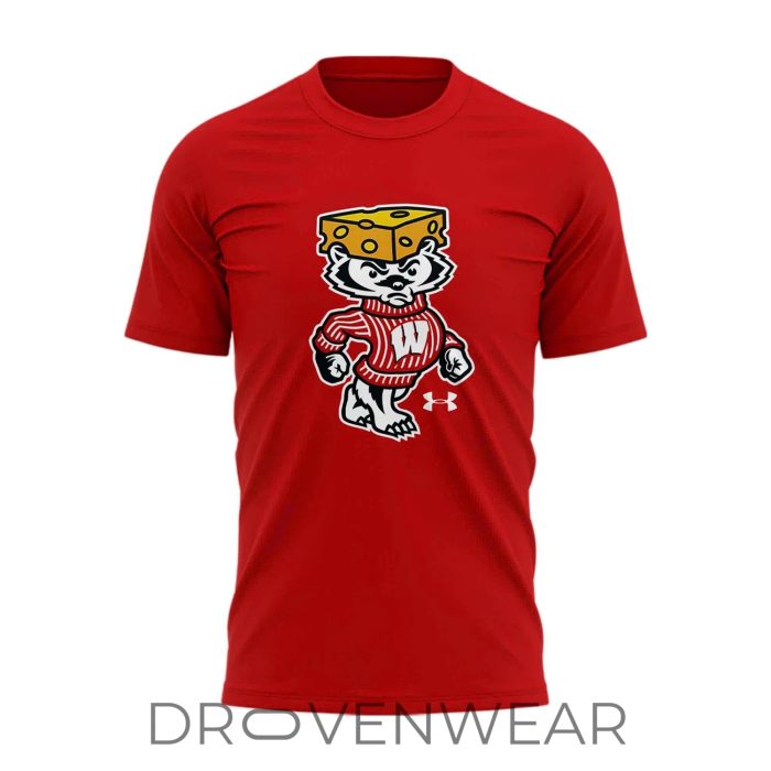 Special 2026 "Bucky Cheesehead" Wisconsin T-Shirt - Image 2