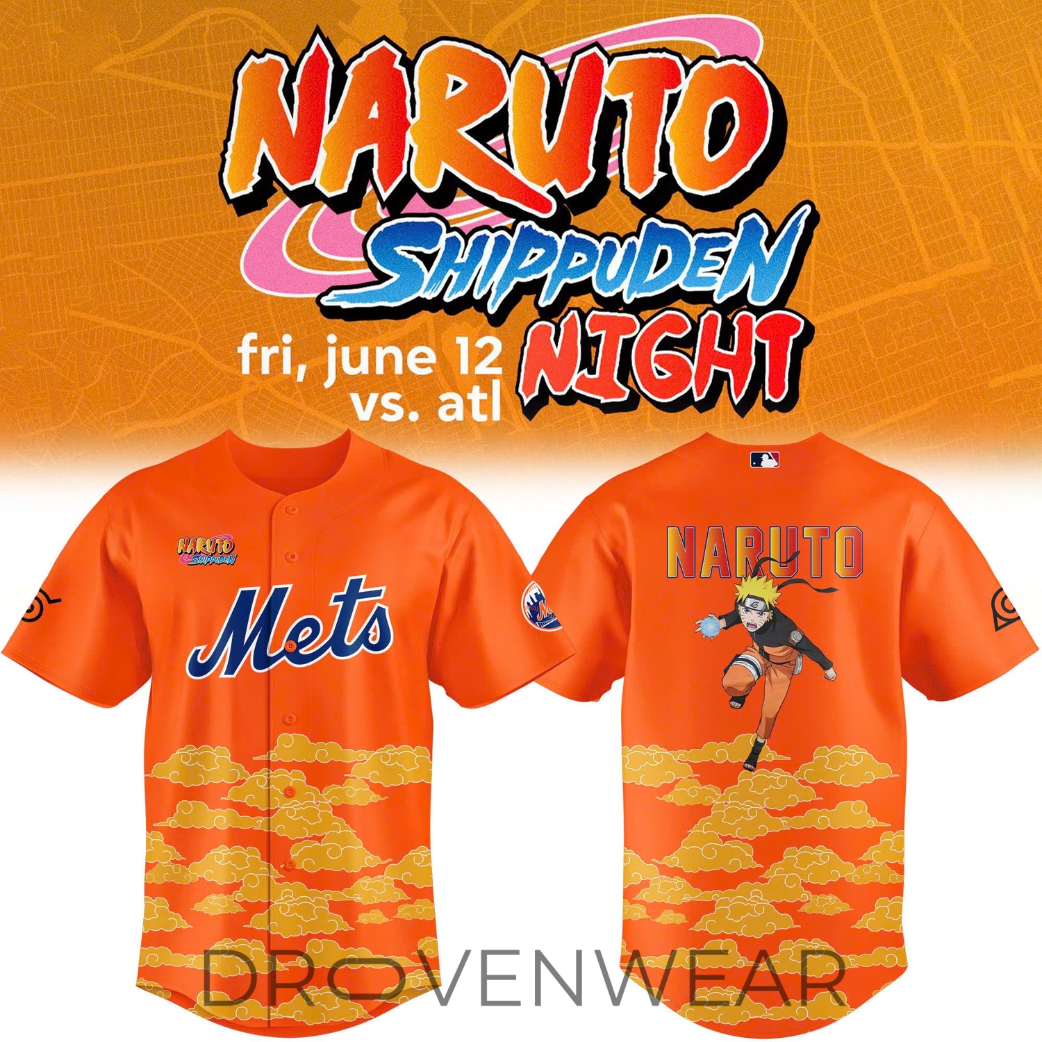 Special 2026 Naruto x New York Mets Jersey Special 2026 Naruto x New York Mets Jersey