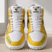 Spongebob Squarepants X Autism Awareness Limited Editon AJ1 Sneakers - Image 2
