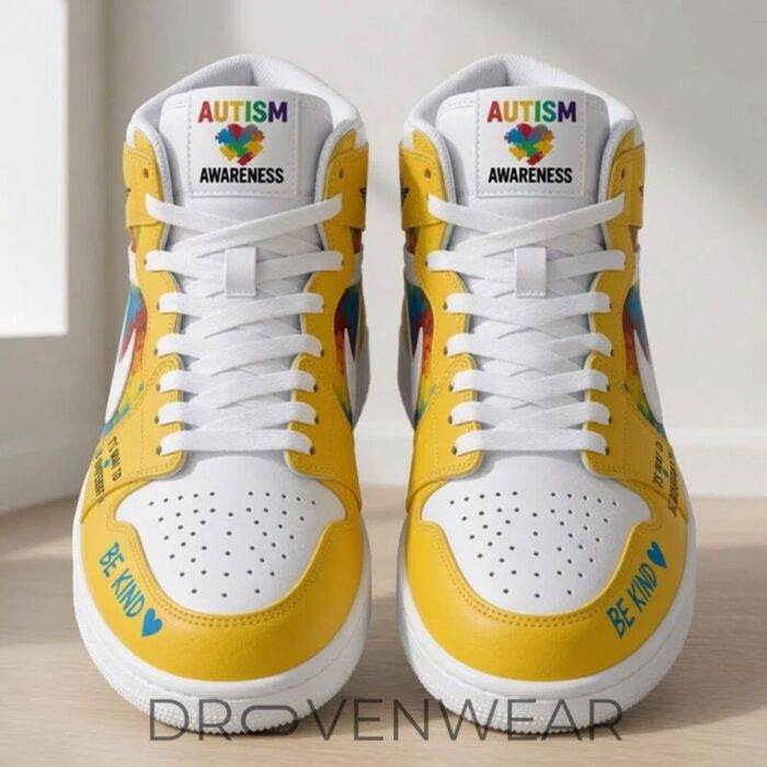 Spongebob Squarepants X Autism Awareness Limited Editon AJ1 Sneakers - Image 2