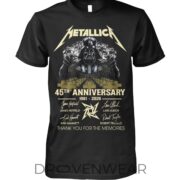 Star Wars Darth Vader x Metallica 45th Anniversary Tshirt Limited Edition
