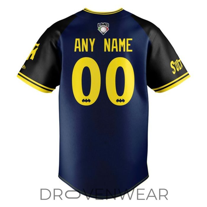 Sultanes de Monterrey x Batman Night 2026 Special Baseball Jersey - Image 3
