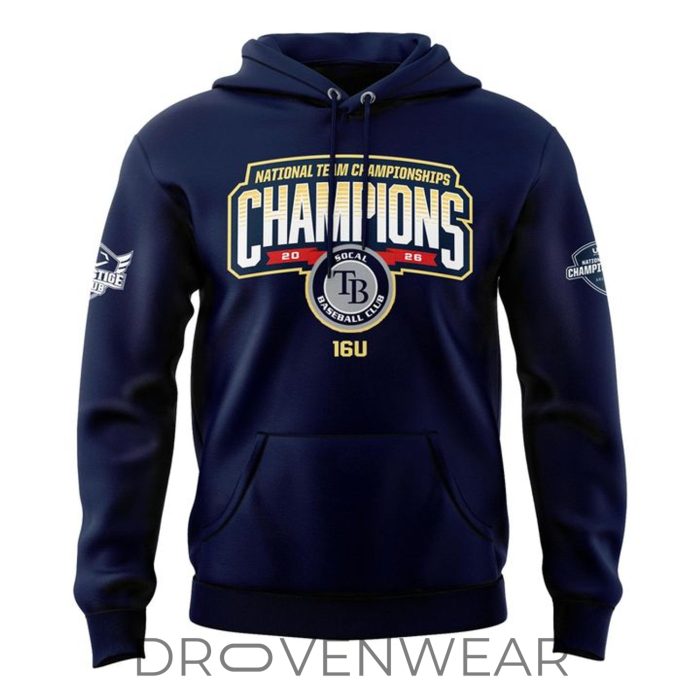 TB SoCal EvoShield 2026 USA Baseball National Team Championships 16U Champions Two-Sided Graphic Hoodie Set - Image 2