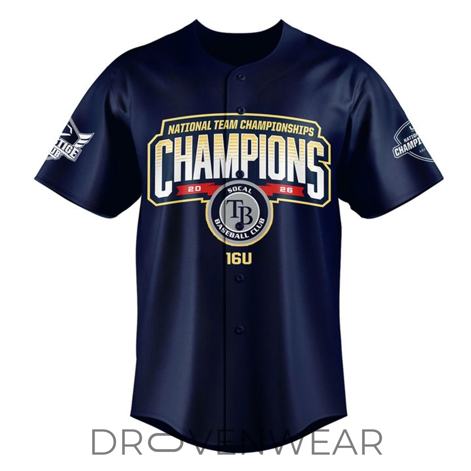 TB SoCal EvoShield 2026 USA Baseball National Team Championships 16U Champions Two-Sided Graphic Jersey TB SoCal EvoShield 2026 USA Baseball National Team Championships 16U Champions Two-Sided Graphic Jersey