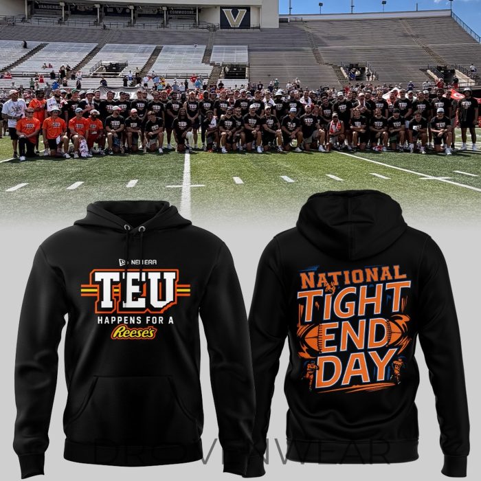 TEU Happens for a Reese's National Tight End Day 2026 Hoodie - Image 3