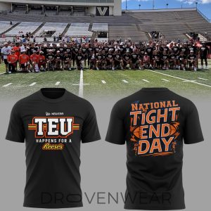 TEU Happens for a Reeses National Tight End Day 2026 TShirt by Drovenwear.com