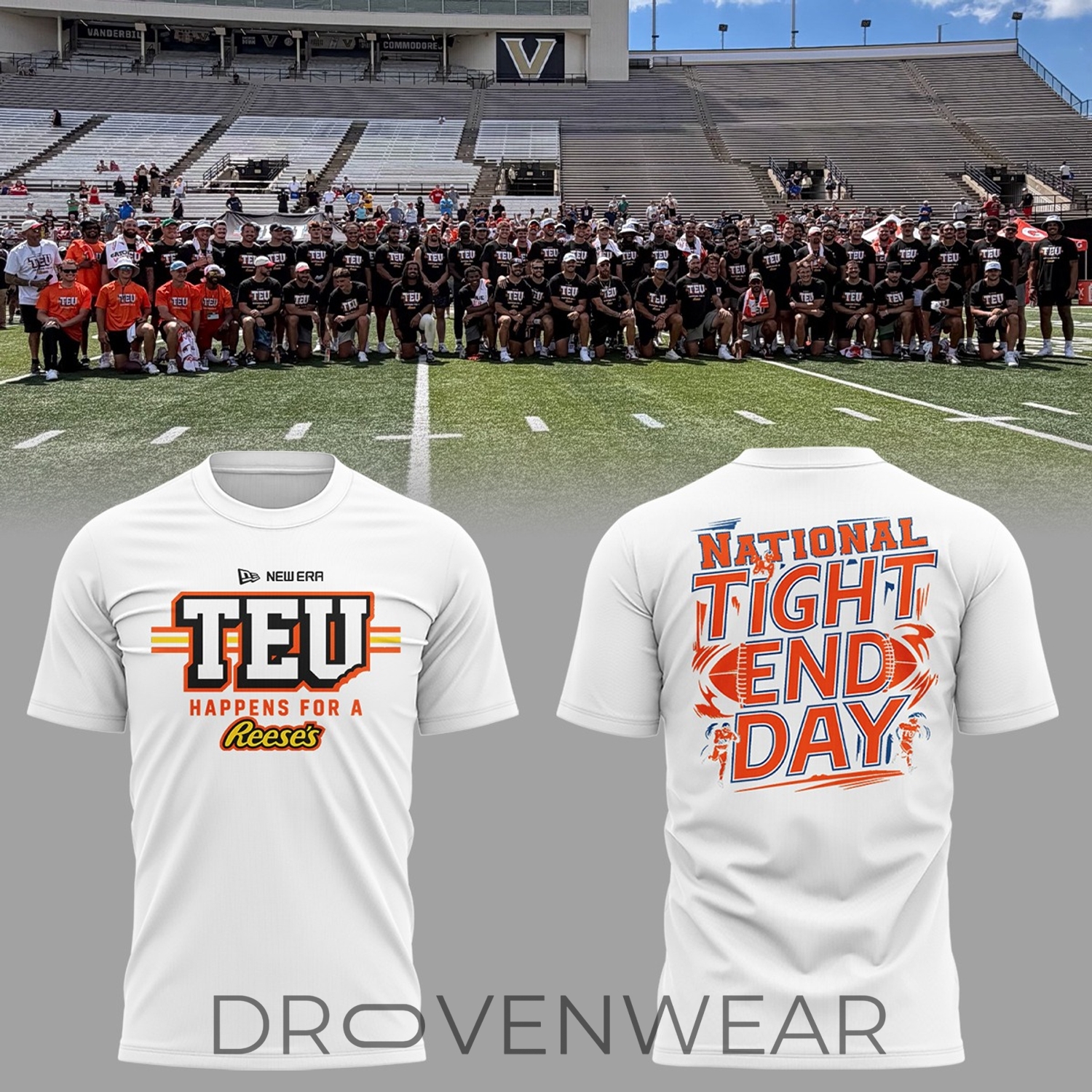 TEU Happens for a Reese's National Tight End Day 2026 T-Shirt TEU Happens for a Reese's National Tight End Day 2026 T-Shirt