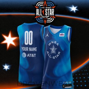 Team Coop WNBA AllStar 2026 Custom Baseball Jersey by Drovenwear.com