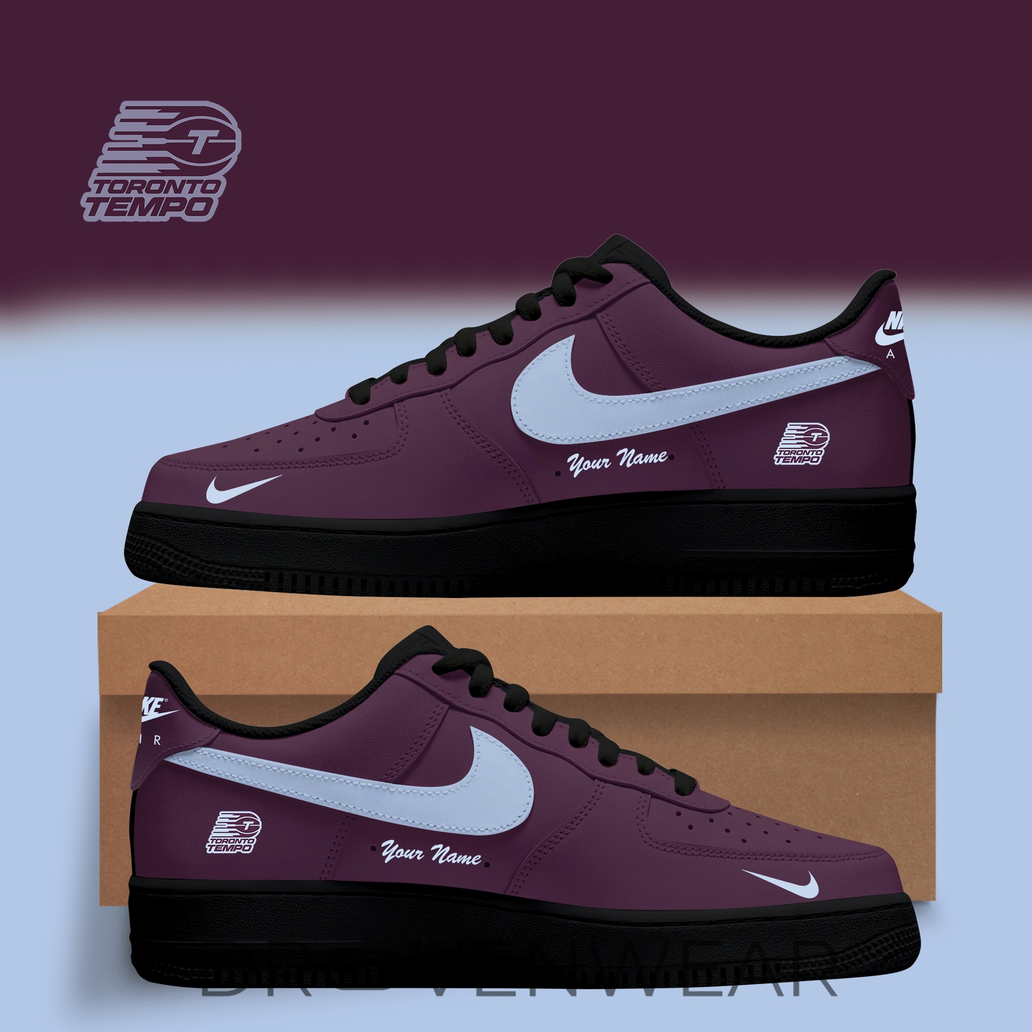 Tempo WNBA x Back 2 Black Edition Nike Air Force 1 Low Custom For Fans V2 Tempo WNBA x Back 2 Black Edition Nike Air Force 1 Low Custom For Fans V2