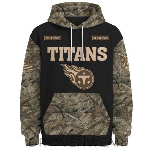 Tennessee Titans Deer Hunting Limited Edition Hoodie by Drovenwear.com