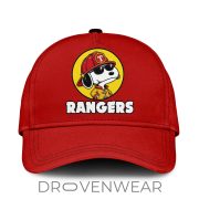 Texas Rangers Snoopy Firefighter Personalized Red Hoodie 2026 V2 - Image 2