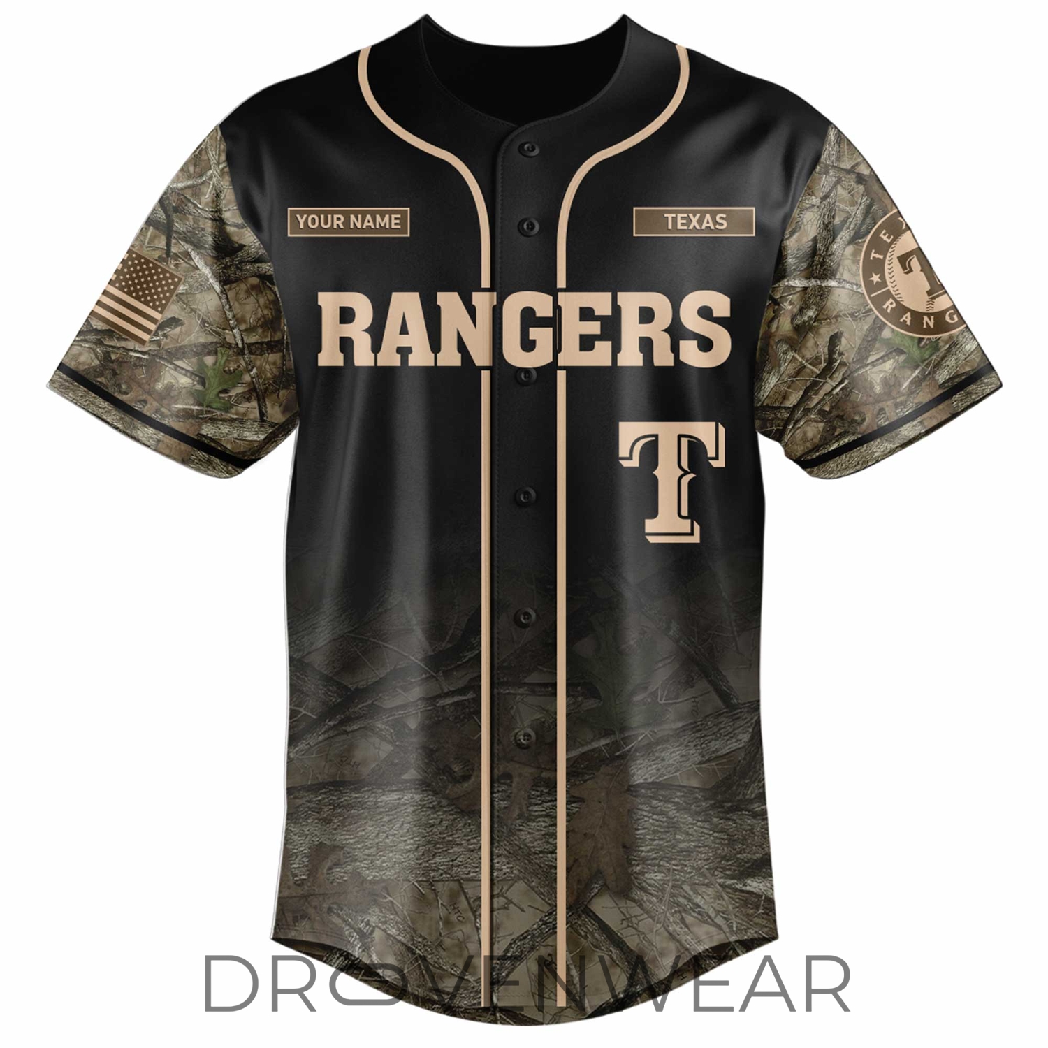 Texas Rangers x Deer Hunting Limited Edition Jersey Texas Rangers x Deer Hunting Limited Edition Jersey