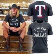 Texas Rangers x Erling Haaland Y'all Can Kiss My Dallas Hoodie - Image 6