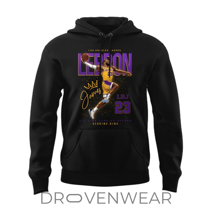 Thank you, LeBron Los Angeles Lakers Hoodie - Image 2