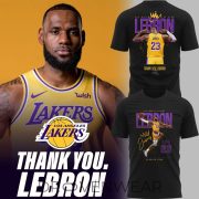Thank you, LeBron Los Angeles Lakers T-Shirt