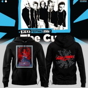 The Cure Ejekt Festival 2026 In Athens Hoodie by Drovenwear.com