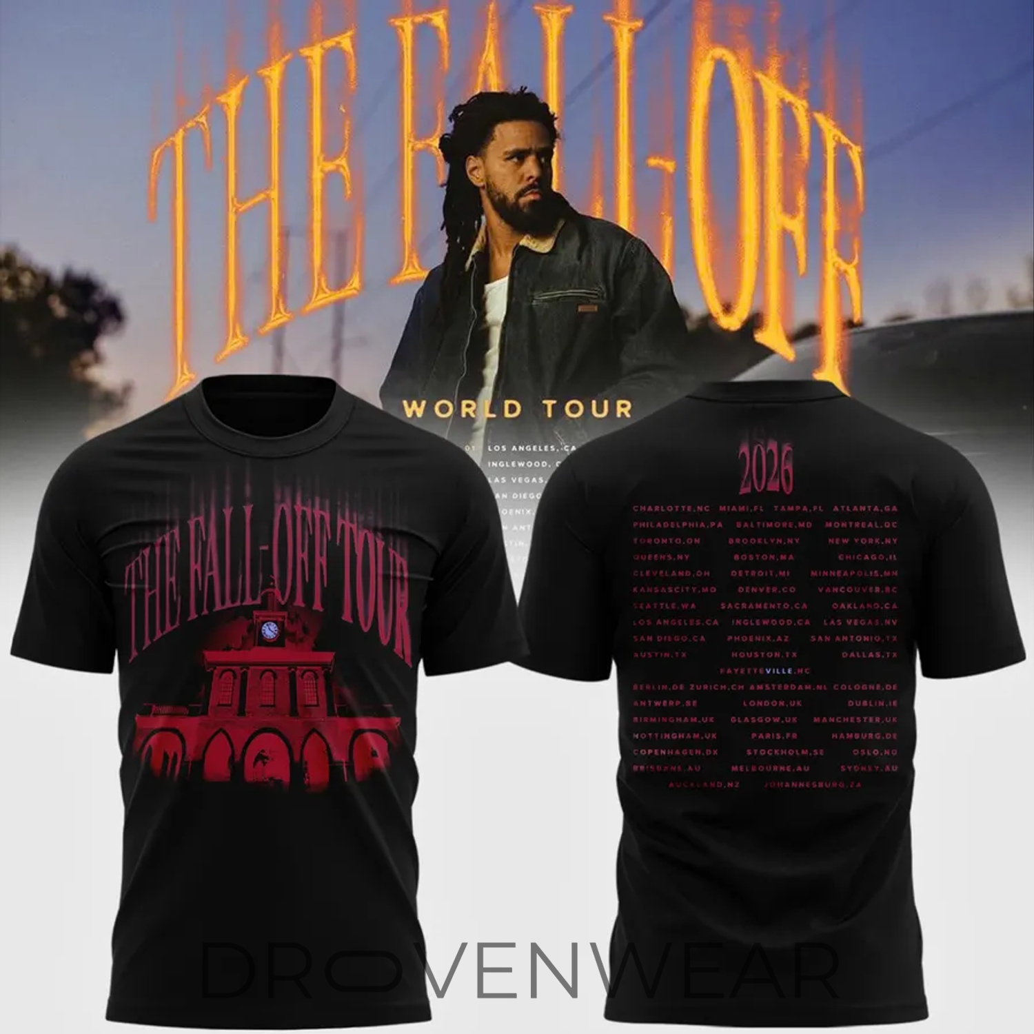The Fall-Off World Tour 2026 Limited Edition Shirt The Fall-Off World Tour 2026 Limited Edition Shirt
