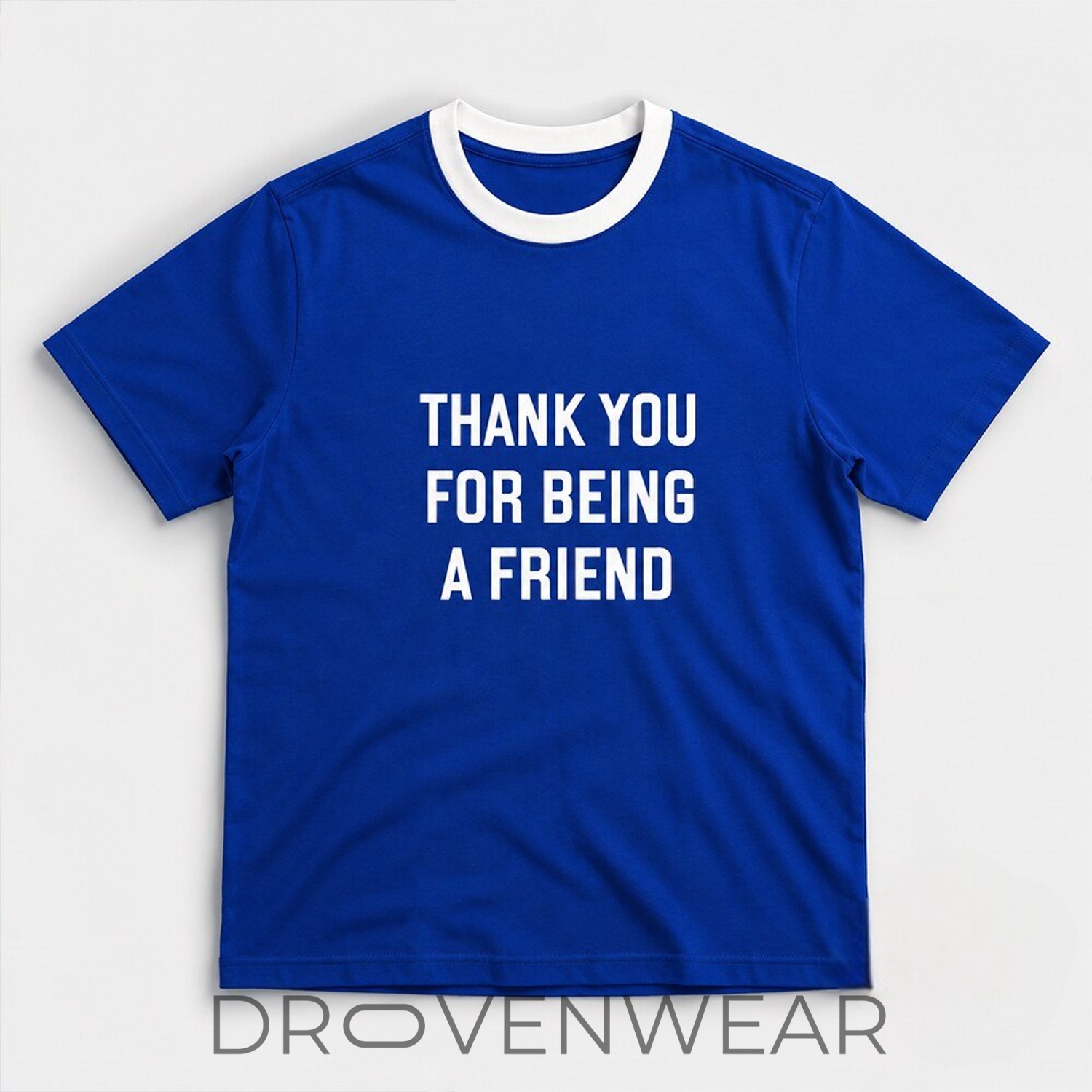 Tom Holland Blue Thank You For Being A Friend Graphic Shirt Tom Holland Blue Thank You For Being A Friend Graphic Shirt