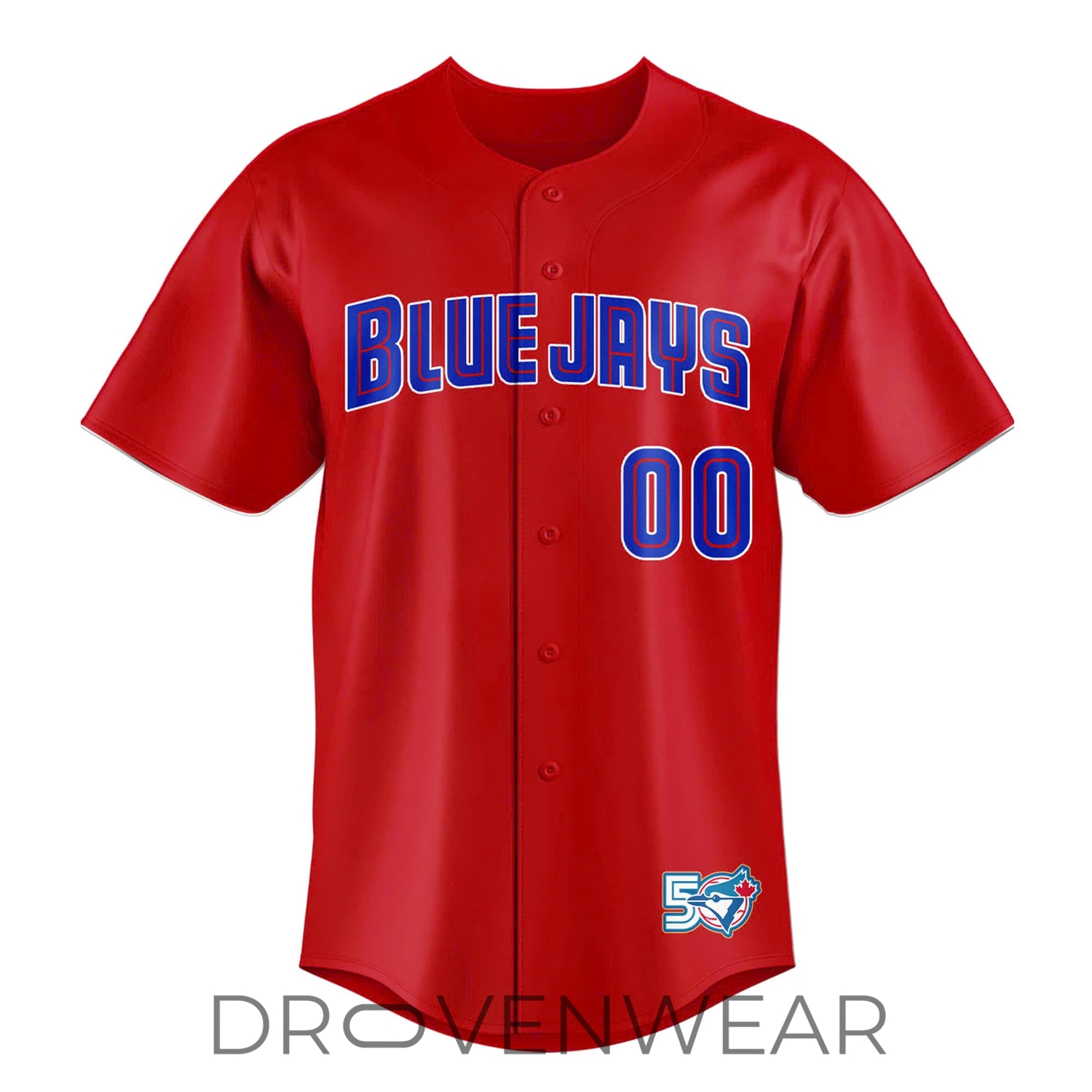 Toronto Blue Jays Canada Day Custom Name & Number Jersey Toronto Blue Jays Canada Day Custom Name & Number Jersey