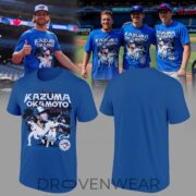 Toronto Blue Jays Kazuma Okamoto 2026 Player Tribute Graphic T-Shirt