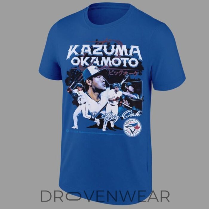 Toronto Blue Jays Kazuma Okamoto 2026 Special Shirt - Image 2