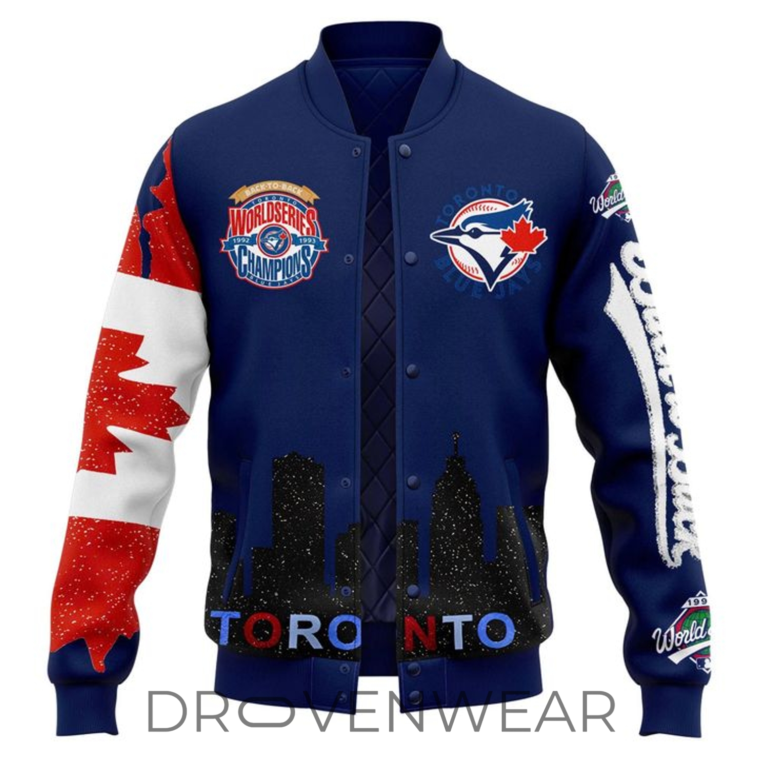 Toronto Blue Jays Touch 'Em All Joe 2026 Limited Jacket Toronto Blue Jays Touch 'Em All Joe 2026 Limited Jacket