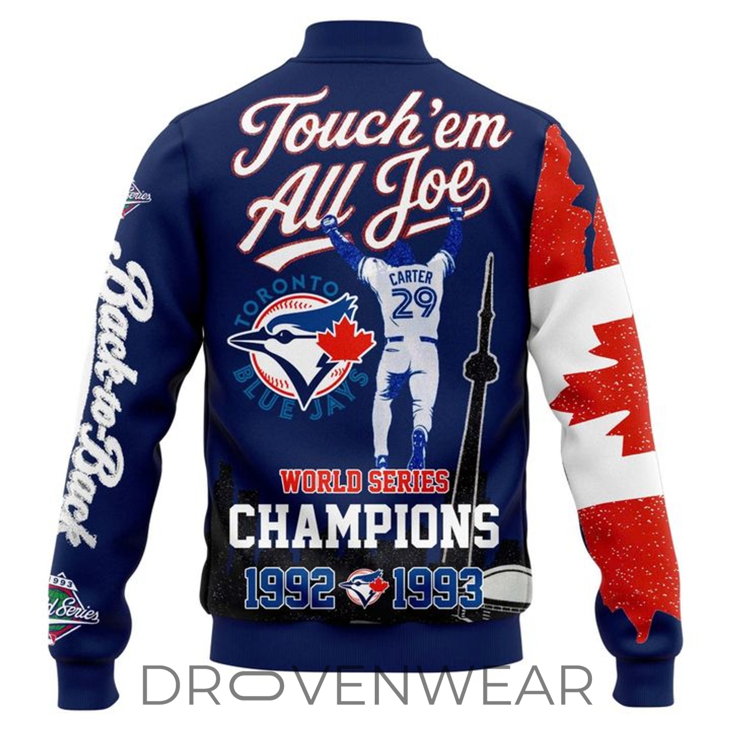 Toronto Blue Jays Touch 'Em All Joe 2026 Limited Jacket Toronto Blue Jays Touch 'Em All Joe 2026 Limited Jacket