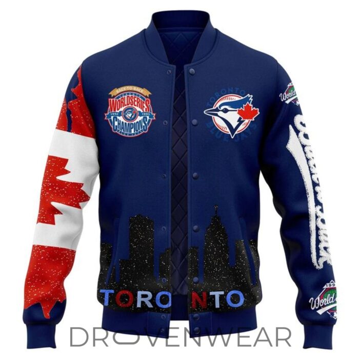 Toronto Blue Jays "touch 'em All Joe!" Limited Edition 2026  Baseball Jacket - Image 2