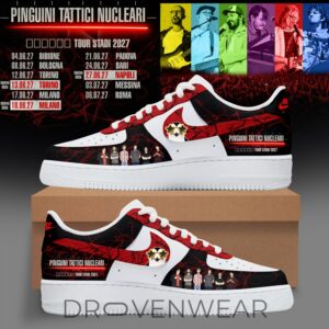 Tour Stadi 2027 Premium 3D Sneakers AF1 Custom Shoes by Drovenwear.com