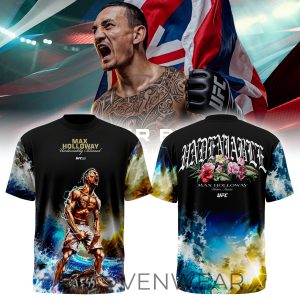 UFC 329 Max Holloway Undeniably Blessed Limited Edition Shirt by Drovenwear.com