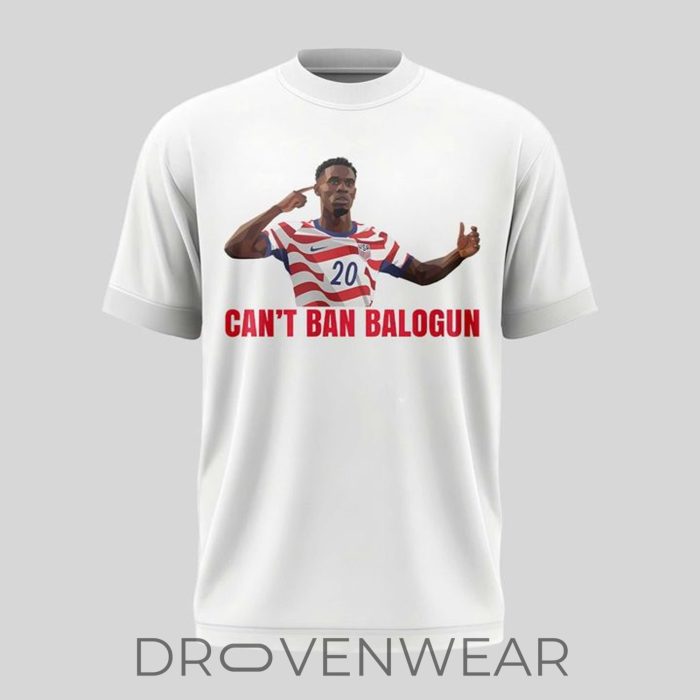 U.S. Soccer World Cup 2026 "Can't Ban Balogun" Special Edition Shirt - Image 2