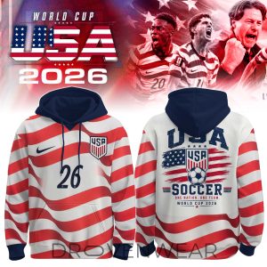 USA Special World Cup 2026 Limited Edition Hoodie by Drovenwear.com
