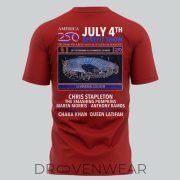 USC Trojans x America250 July 4th Benefit Show 2026 Red Shirt - Image 3