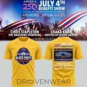 USC Trojans x America250 July 4th Benefit Show 2026 Yellow Shirt