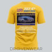 USC Trojans x America250 July 4th Benefit Show 2026 Yellow Shirt - Image 3