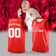 Ultimo Stadi 2027 - La Favola Continua Basketball Jersey Red - Image 2
