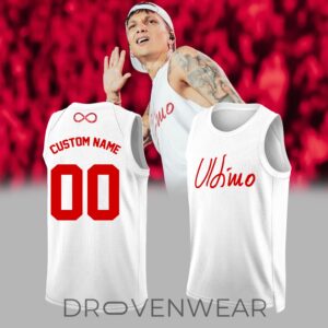 Ultimo Stadi 2027 La Favola Continua Basketball Jersey White by Drovenwear.com