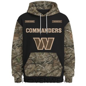 Washington Commanders Deer Hunting Limited Edition Hoodie by Drovenwear.com