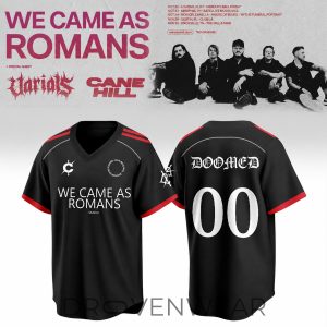 We Came As Romans Tour 2026 Premium Football Jersey by Drovenwear.com