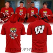 Wisconsin Badgers 2026 Lambeau Field Collection Bucky Cheesehead Performance T-Shirt