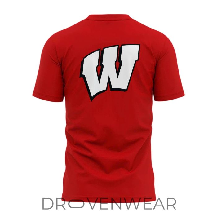 Wisconsin Badgers 2026 Lambeau Field Collection Bucky Cheesehead Performance T-Shirt - Image 3